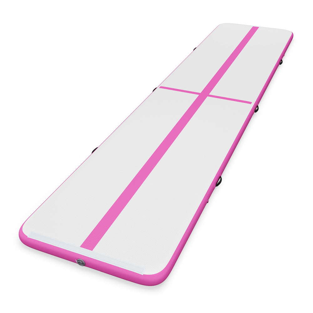 Tappetino da ginnastica Airtrack 4,5 m rosa