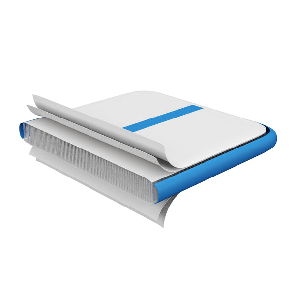 Airtrack gymnastics mat 6 m blue
