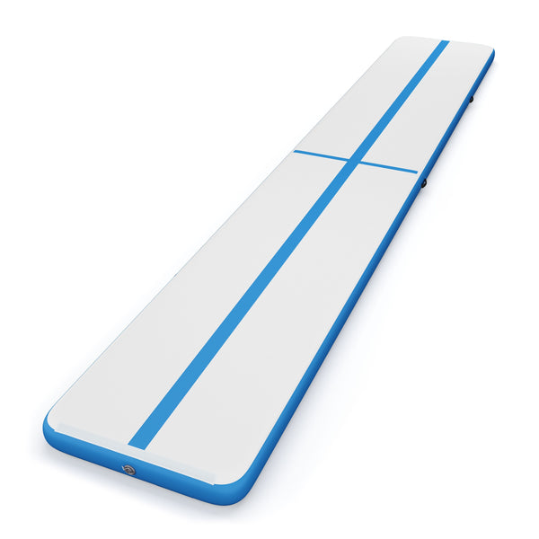 Airtrack gymnastics mat 6 m blue