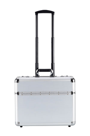 Aktenkoffer Trolley silber
