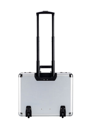 Aktenkoffer Trolley silber