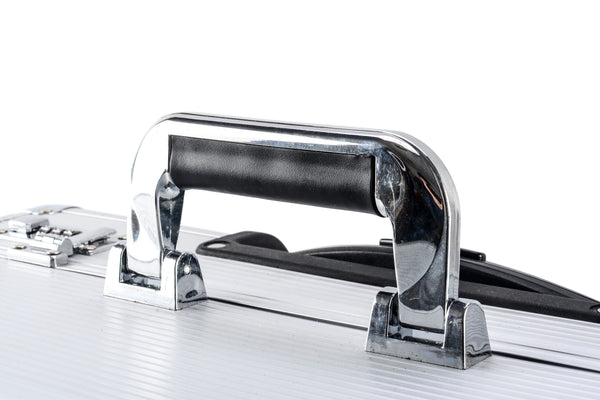 Aktenkoffer Trolley silber