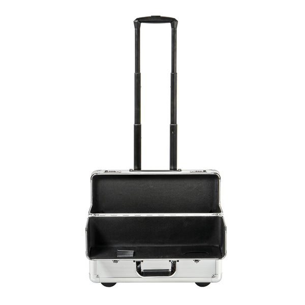 Aktenkoffer Trolley silber