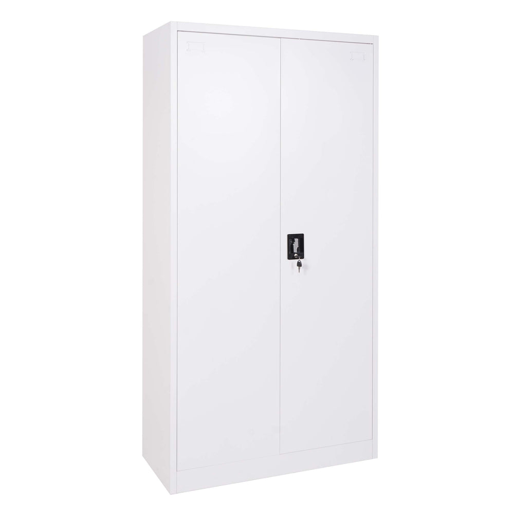 Aktenschrank JAM-H17 2 Türen abschliessbar Metall 185x90x40cm