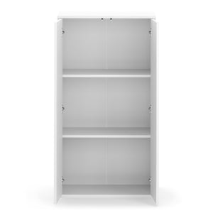 Aktenschrank mit 3 Böden RAKEL 60 x 110 cm weiss