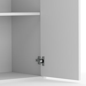 Aktenschrank mit 3 Böden RAKEL 60 x 110 cm weiss