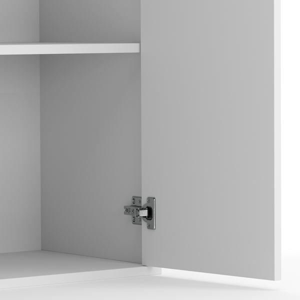 Aktenschrank mit 3 Böden RAKEL 60 x 110 cm weiss