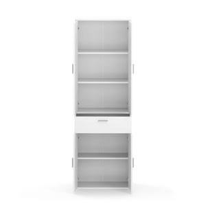 Büroschrank RAKEL 60 x 180 cm weiss