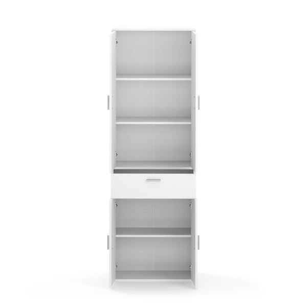 Büroschrank RAKEL 60 x 180 cm weiss