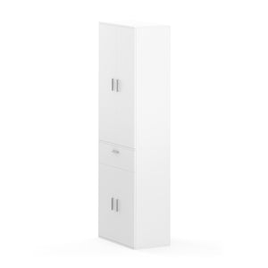 Büroschrank RAKEL 60 x 180 cm weiss