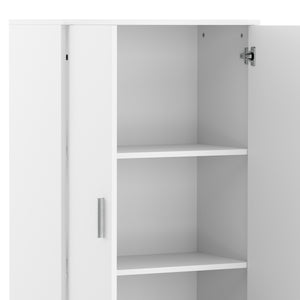 Büroschrank RAKEL 60 x 180 cm weiss