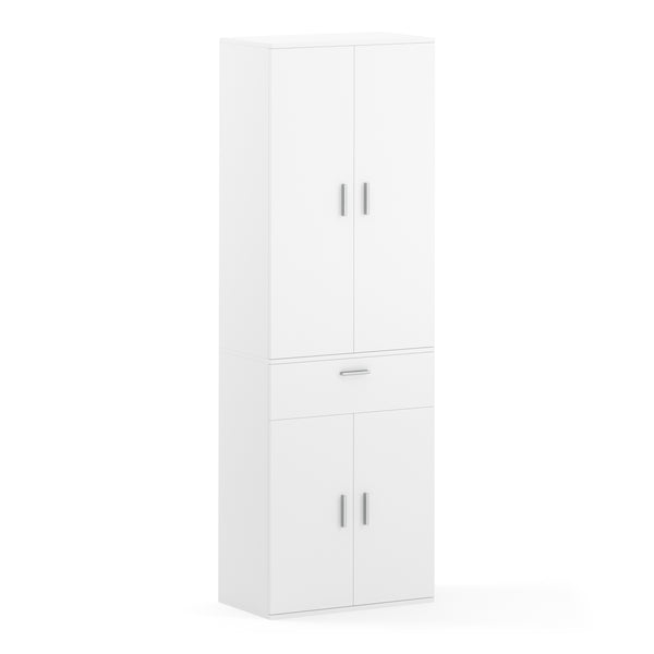Büroschrank RAKEL 60 x 180 cm weiss