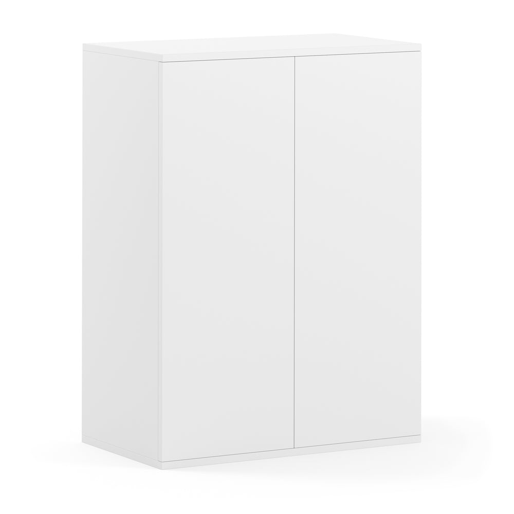 Aktenschrank mit 2 Böden RAKEL 60 x 81 cm weiss