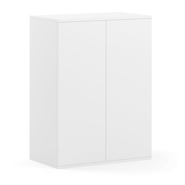 Aktenschrank mit 2 Böden RAKEL 60 x 81 cm weiss
