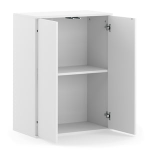 Aktenschrank mit 2 Böden RAKEL 60 x 81 cm weiss