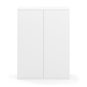 Aktenschrank mit 2 Böden RAKEL 60 x 81 cm weiss