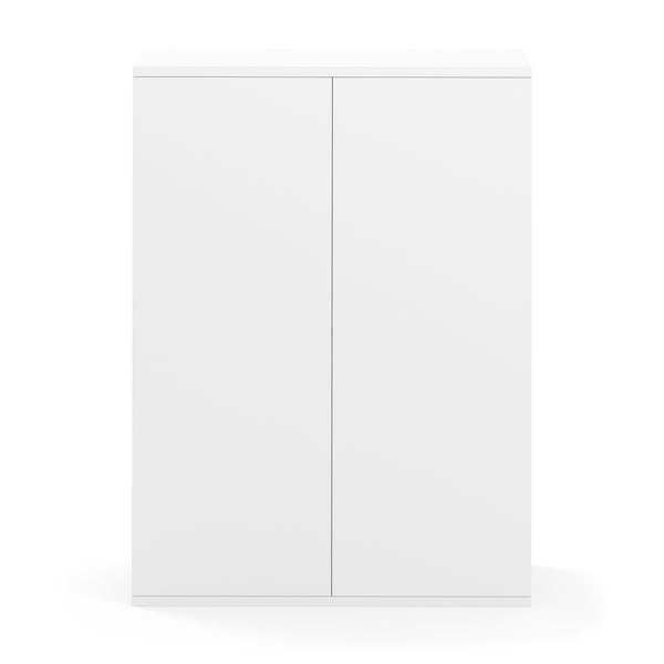 Aktenschrank mit 2 Böden RAKEL 60 x 81 cm weiss