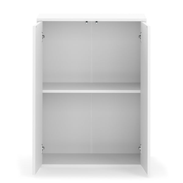 Aktenschrank mit 2 Böden RAKEL 60 x 81 cm weiss