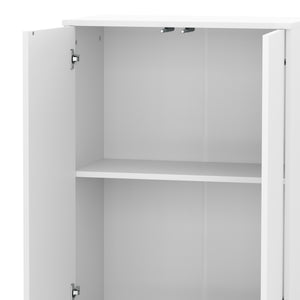 Aktenschrank mit 2 Böden RAKEL 60 x 81 cm weiss
