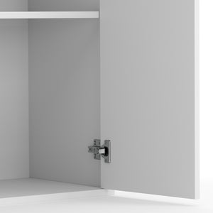 Aktenschrank mit 2 Böden RAKEL 60 x 81 cm weiss