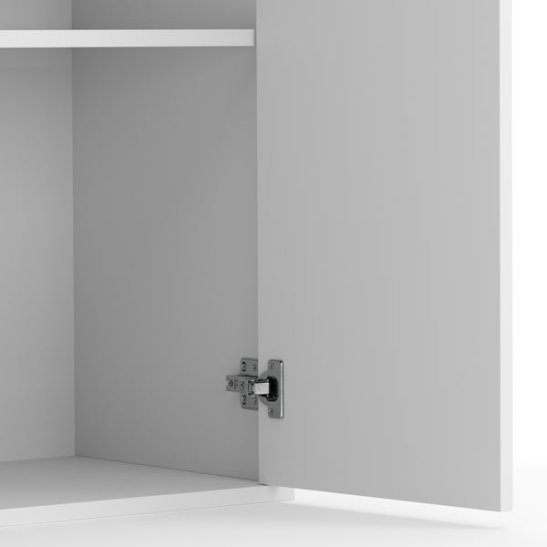 Aktenschrank mit 2 Böden RAKEL 60 x 81 cm weiss