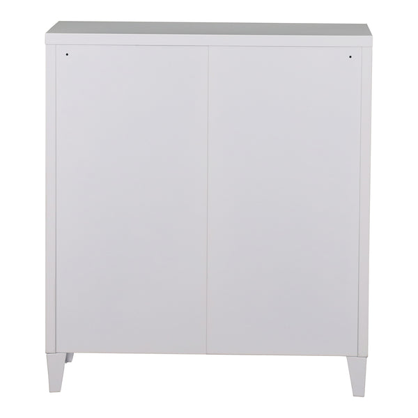 Metallschrank Kommode Oripää 90x80x33cm Weiss