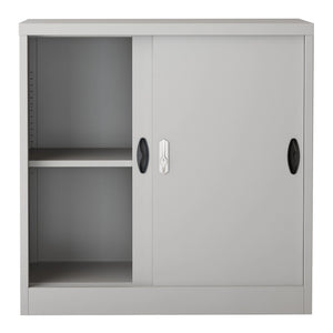 Classeur métallique Rieti 90x40x90 cm gris clair