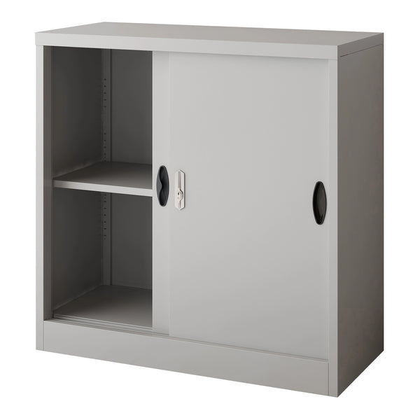 Classeur métallique Rieti 90x40x90 cm gris clair