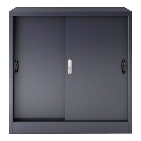 Classeur métallique Rieti 90x40x90 cm gris foncé