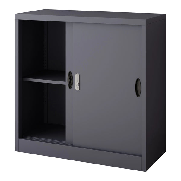 Classeur métallique Rieti 90x40x90 cm gris foncé