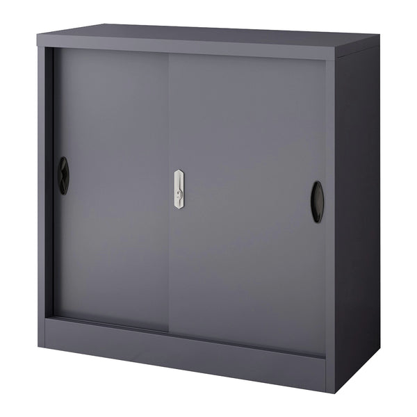 Classeur métallique Rieti 90x40x90 cm gris foncé