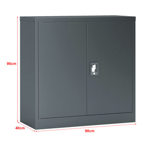 Classeur Molise 90x40x90cm acier gris foncé