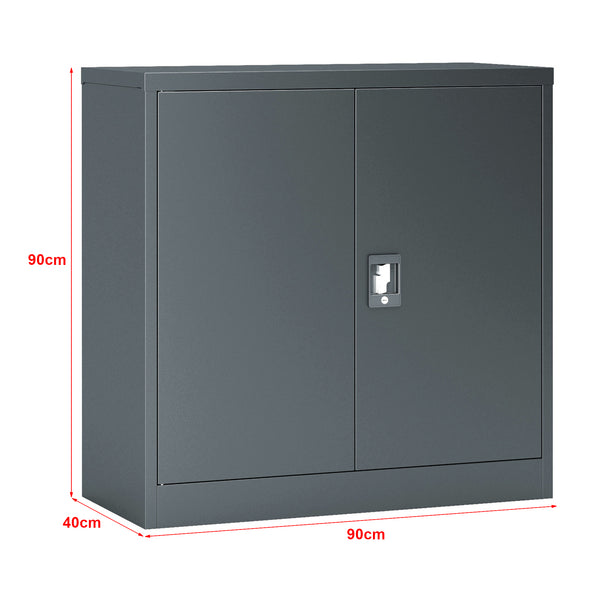 Classeur Molise 90x40x90cm acier gris foncé