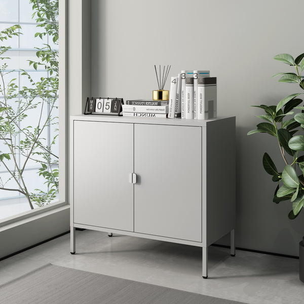 Classeur Hailuoto 80x40x75cm gris clair