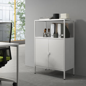 Classeur Hailuoto 70x40x110cm gris clair