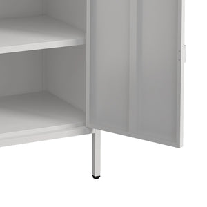 Classeur Hailuoto 70x40x110cm gris clair