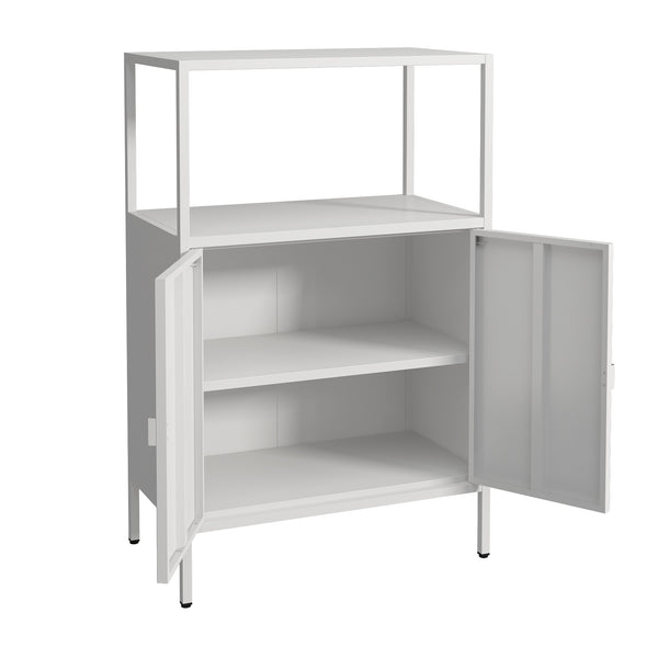 Classeur Hailuoto 70x40x110cm gris clair