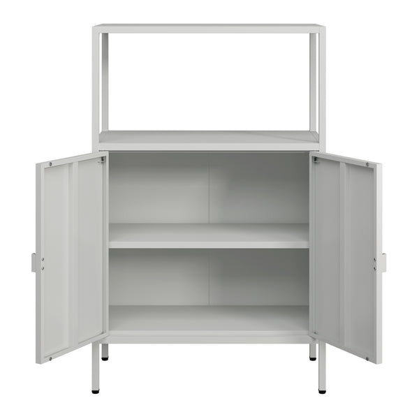 Classeur Hailuoto 70x40x110cm gris clair