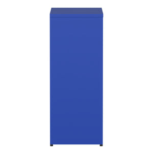 Aktenschrank mit 2 Böden YUKON 40 x 88 cm blau