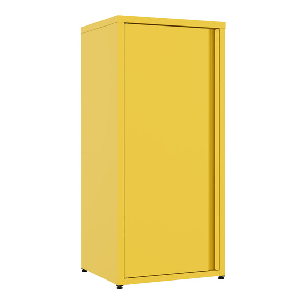Aktenschrank mit 2 Böden YUKON 40 x 88 cm gelb