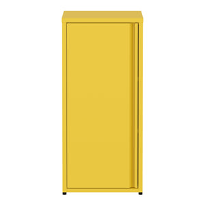 Aktenschrank mit 2 Böden YUKON 40 x 88 cm gelb