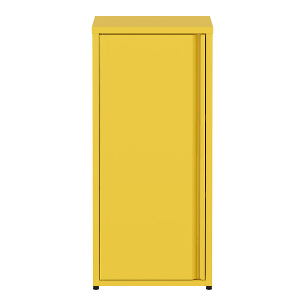 Aktenschrank mit 2 Böden YUKON 40 x 88 cm gelb