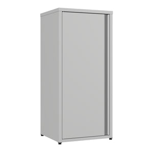 Aktenschrank mit 2 Böden YUKON 40 x 88 cm grau