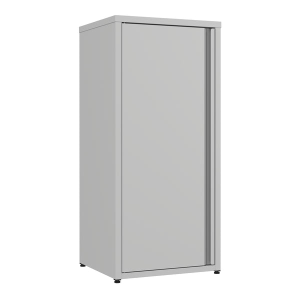 Aktenschrank mit 2 Böden YUKON 40 x 88 cm grau