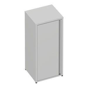 Aktenschrank mit 2 Böden YUKON 40 x 88 cm grau