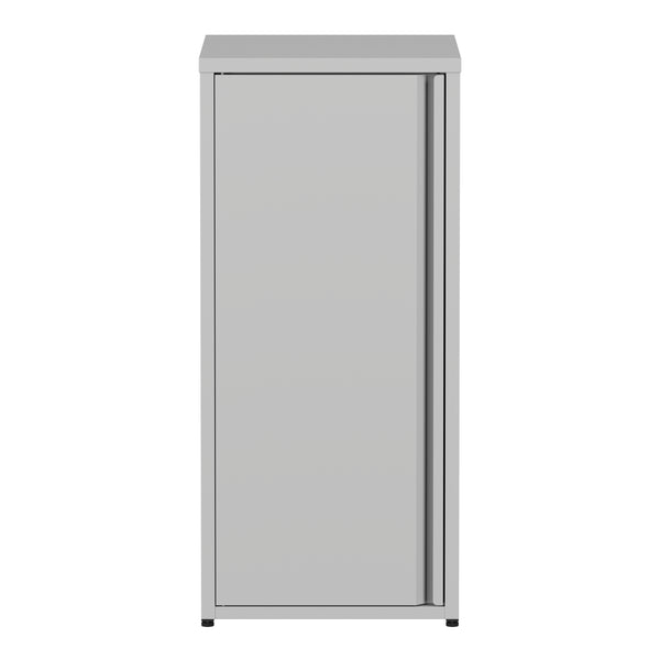 Aktenschrank mit 2 Böden YUKON 40 x 88 cm grau