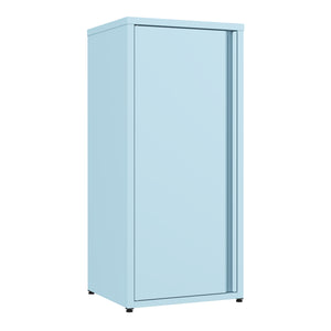 Aktenschrank mit 2 Böden YUKON 40 x 88 cm hellblau