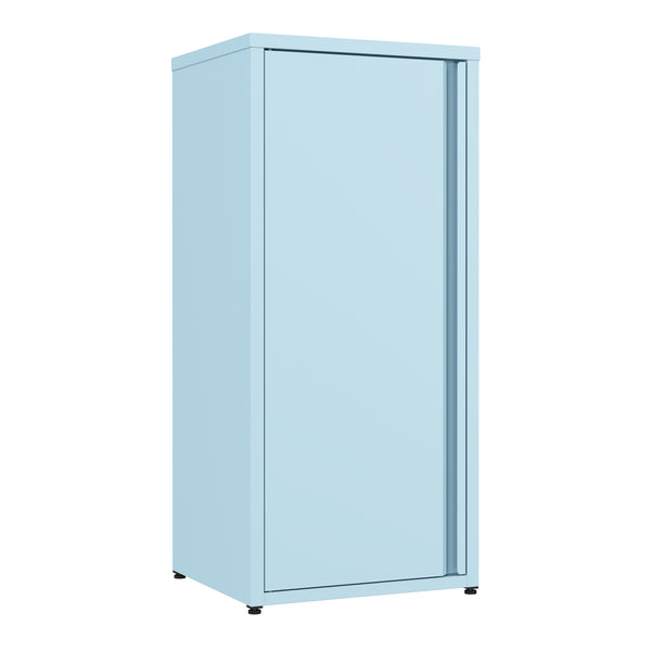 Aktenschrank mit 2 Böden YUKON 40 x 88 cm hellblau