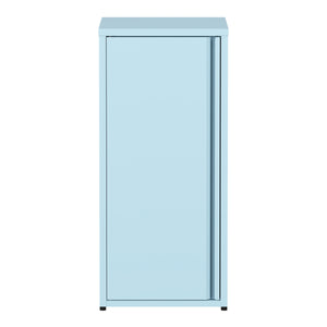 Aktenschrank mit 2 Böden YUKON 40 x 88 cm hellblau