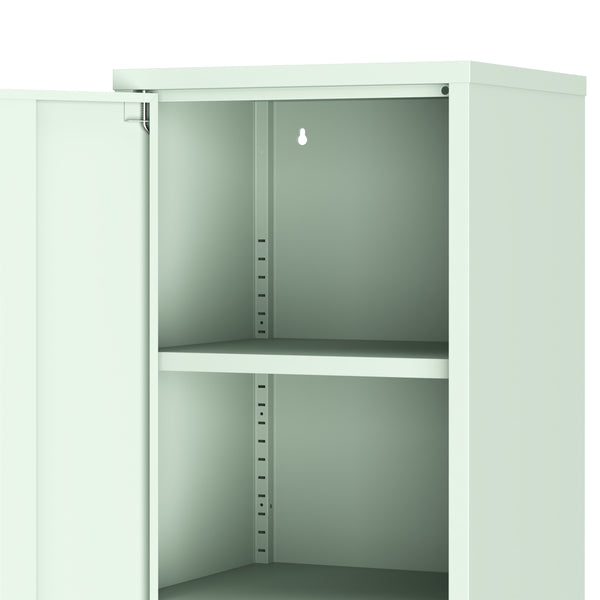 Aktenschrank mit 2 Böden YUKON 40 x 88 cm mint